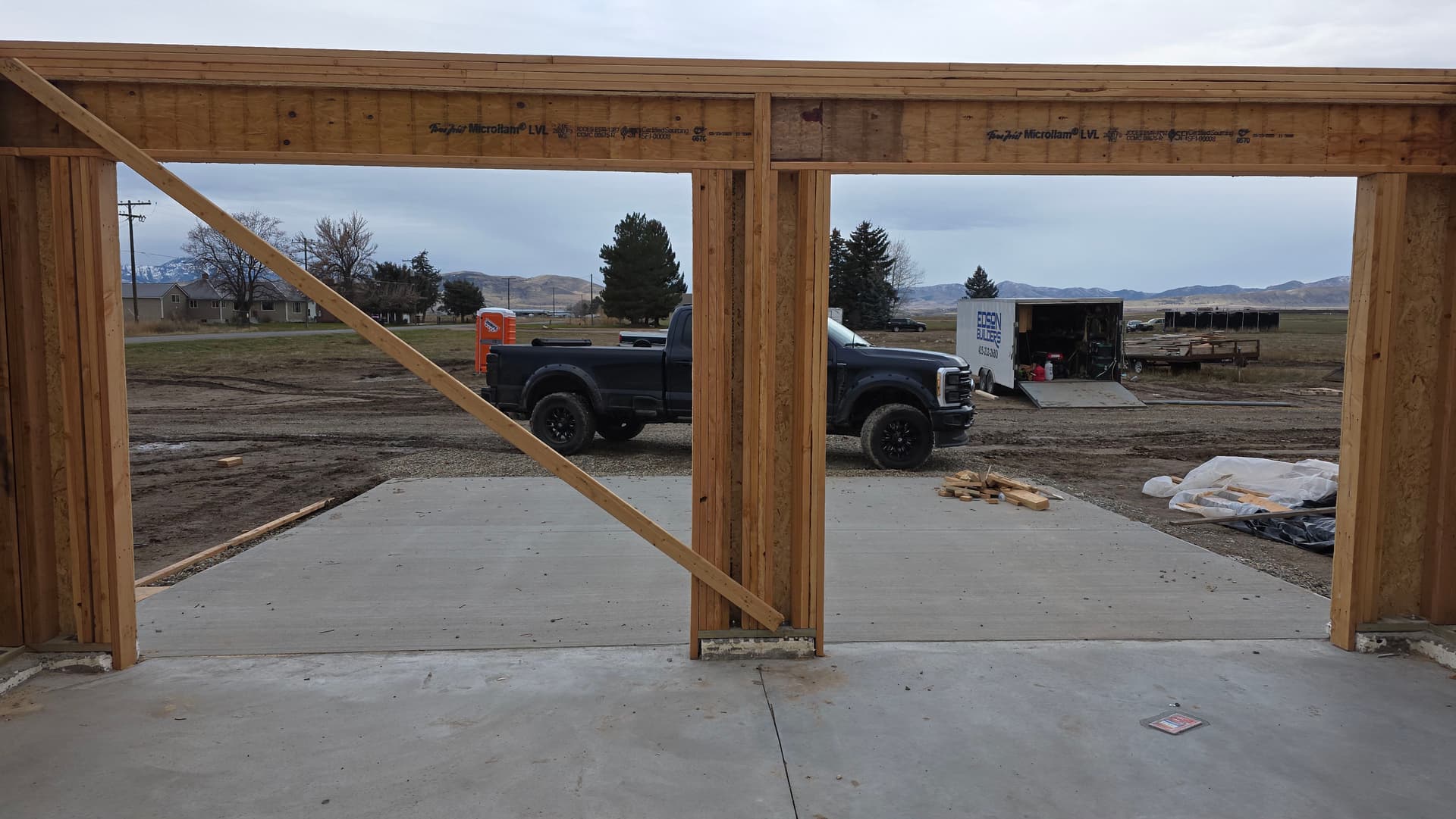 Framing Advance for Our Custom Home Build