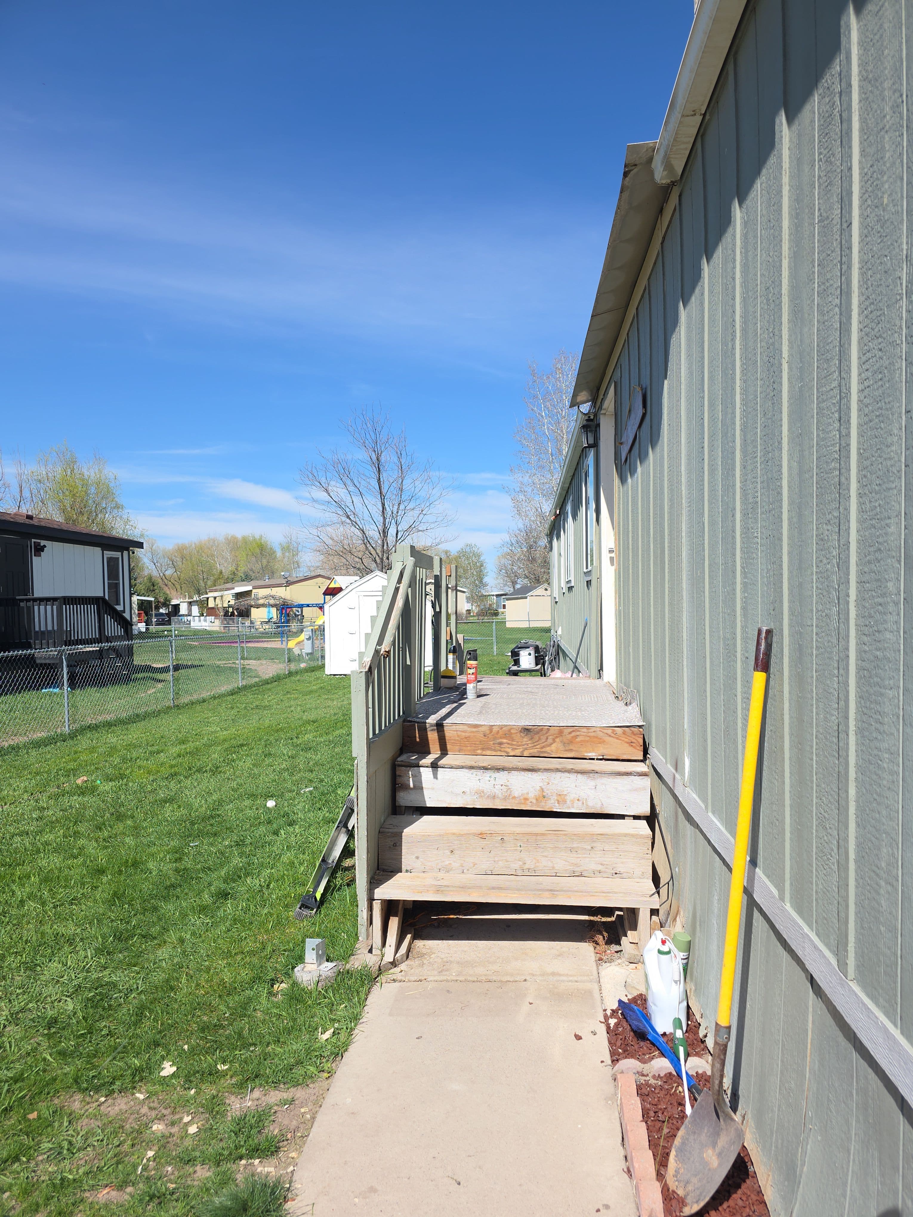 Project Worn-Out Porch Rebuilt Into a Covered Deck in One Day image
