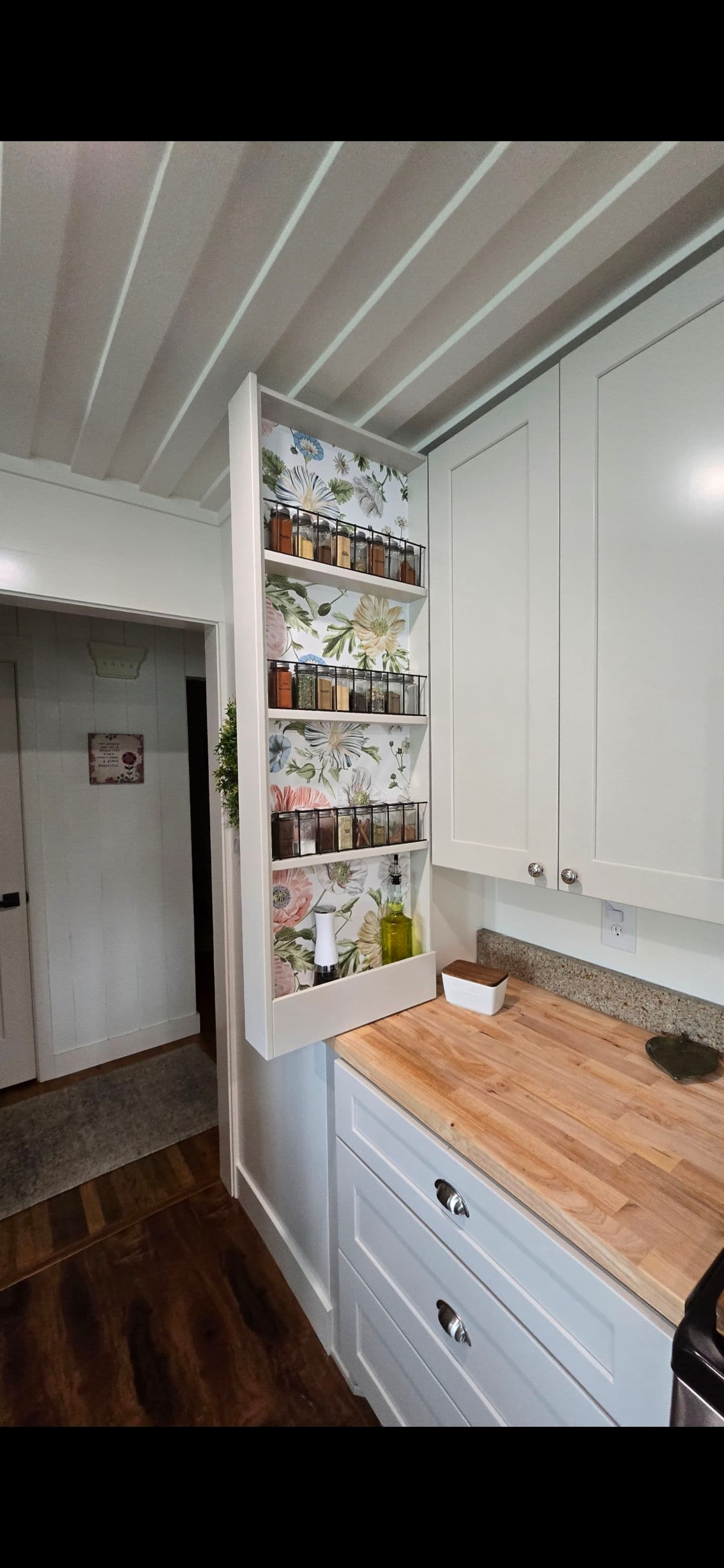 Charming Kitchen Renewal with Custom Features