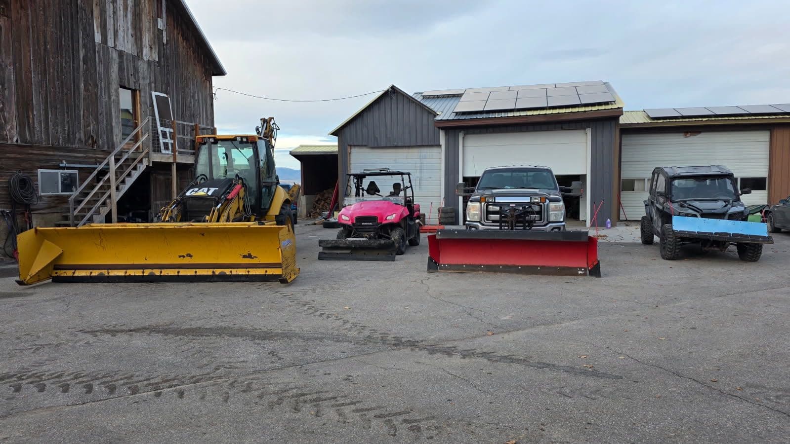 Ready to Tackle Winter with Our Full Fleet of Snow Removal Equipment